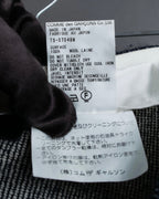 "tricot COMME desGARCONS" Flared silhouette wool cropped skirt