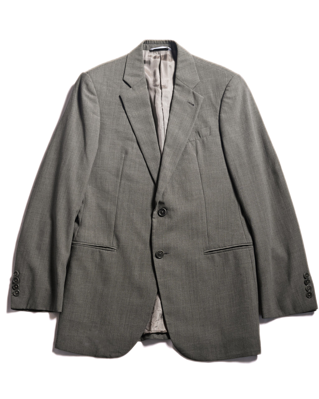 ARMANI COLLEZIONI Vintage/ Single Breasted 2B Tailored Jacket Light Gray