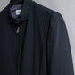 “ISSEY MIYAKE”  Chin belt designed stand collar jacket