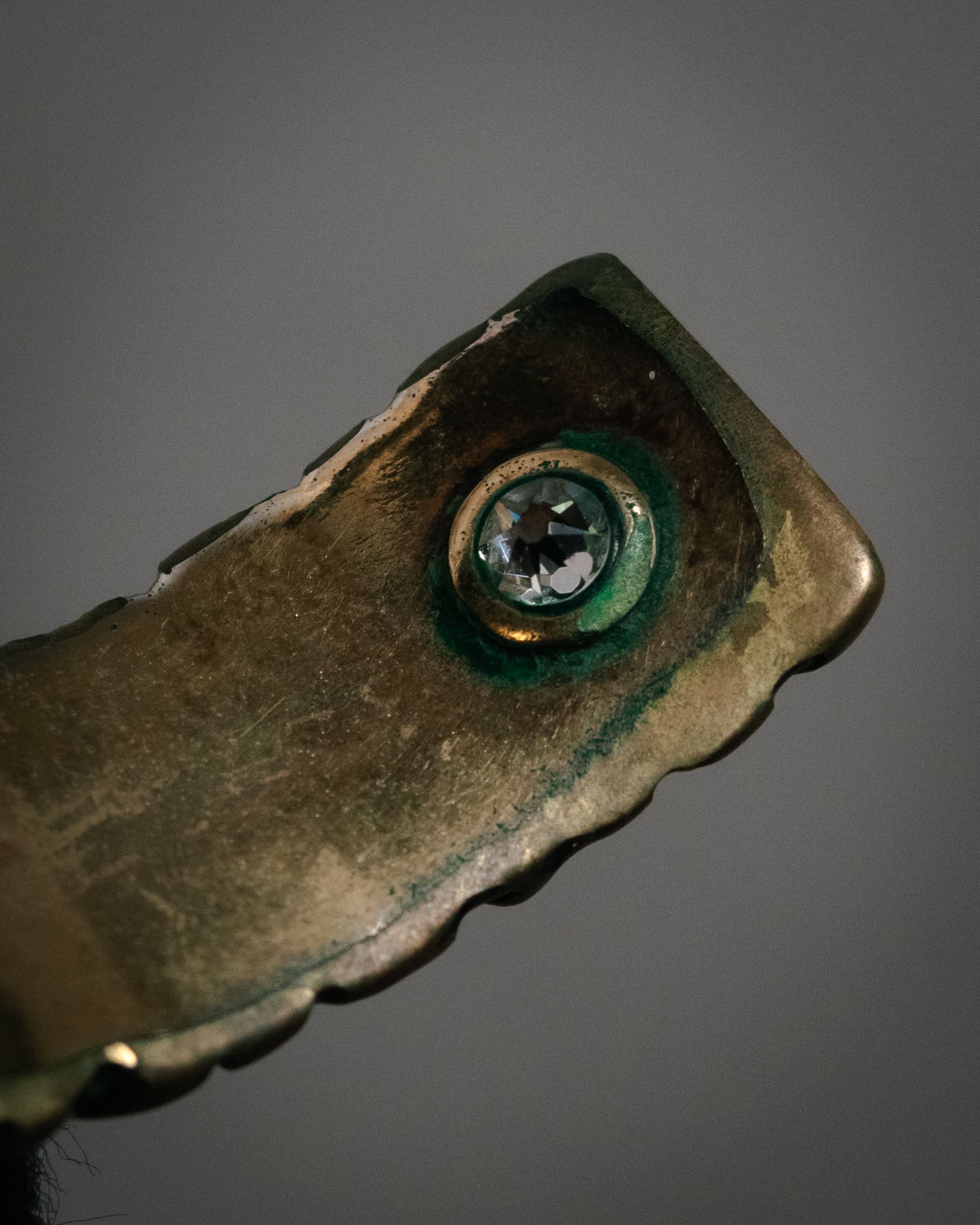 “GUCCI” 2010’s organic relief cuff bracelet