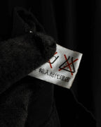 "CELINE" Triomphe embroidered design silk shirt