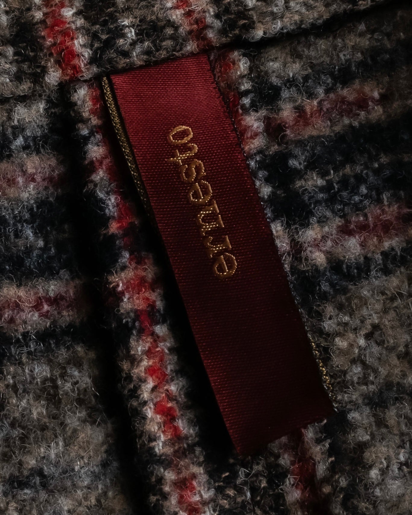 "Ernesto" Multicolor checked tailored jacket