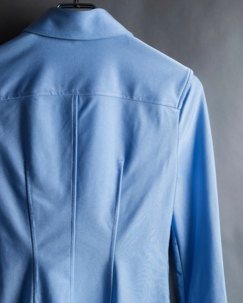 "ALEXANDER WANG" Three-dimensional cut design light blue shirt