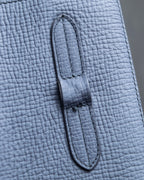 “JIL SANDER” beautiful sky blue leather shoulder bag