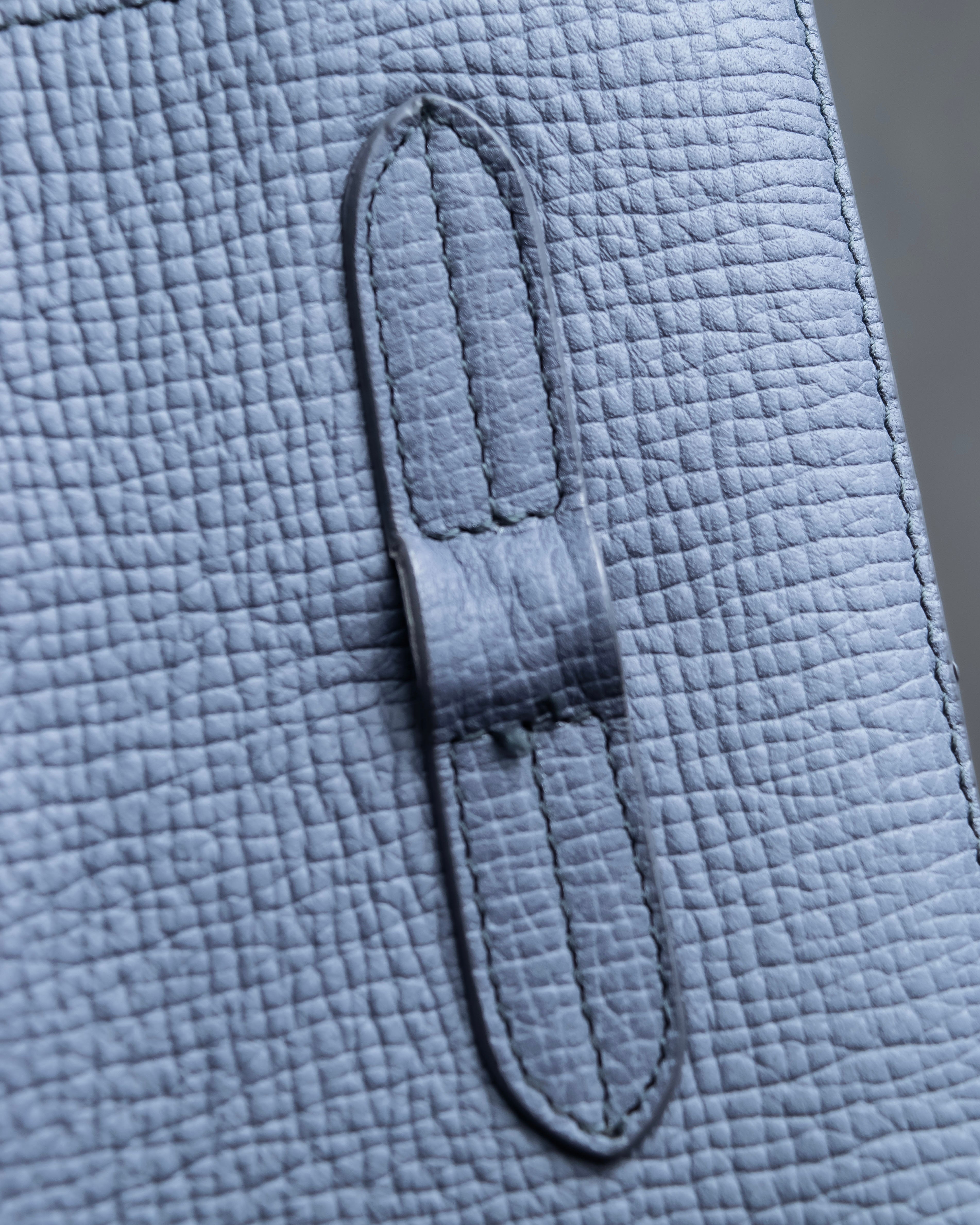 “JIL SANDER” beautiful sky blue leather shoulder bag