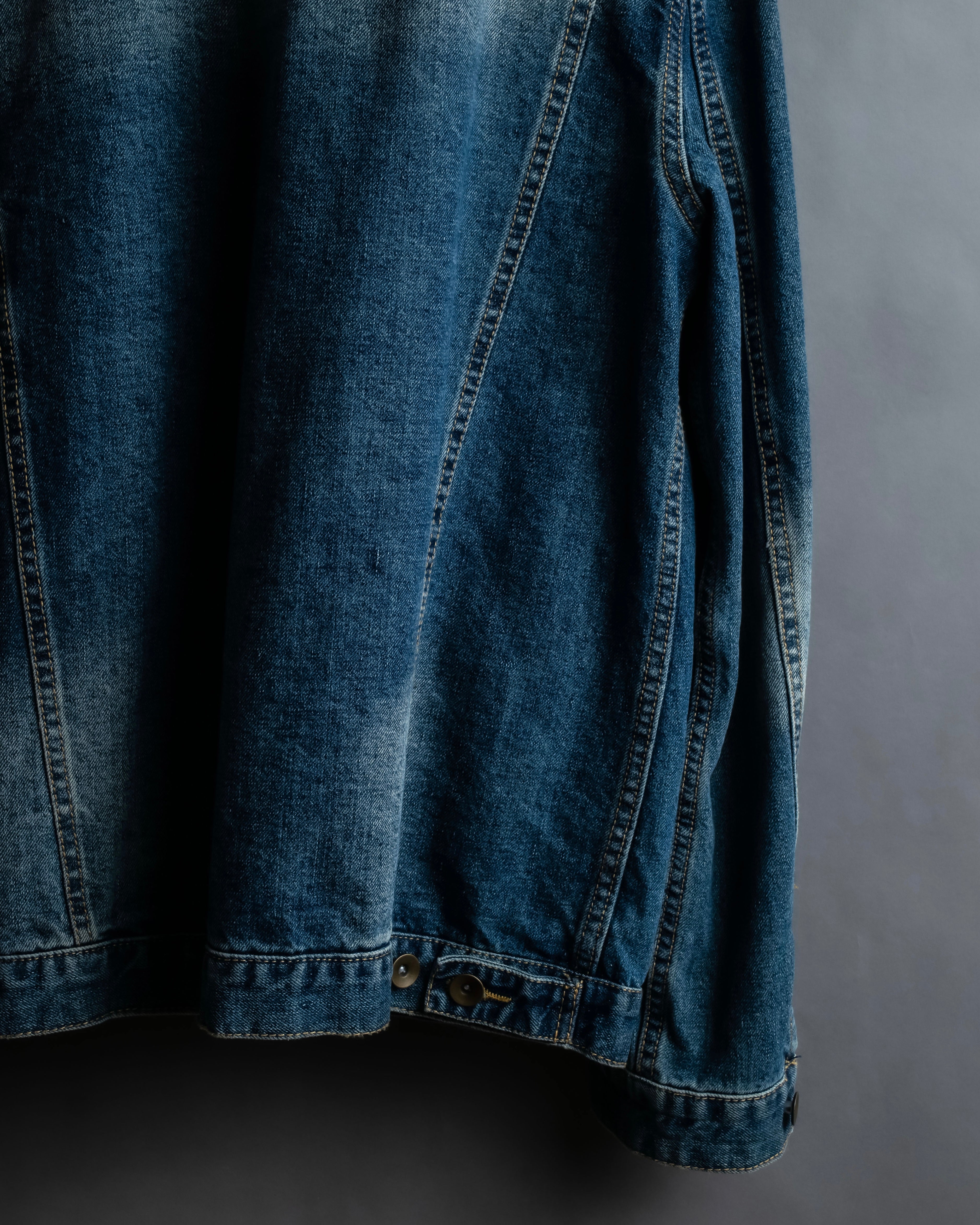 "NUMBER (N)INE" Vintage washed denim jacket