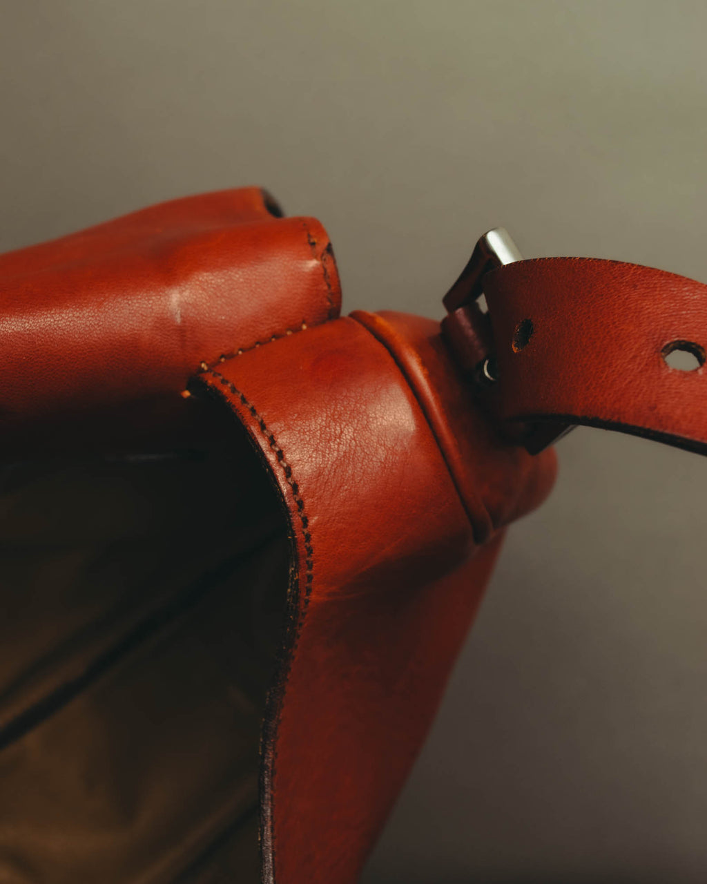 "PRADA" 90's-00's Pebbled leather shoulder bag