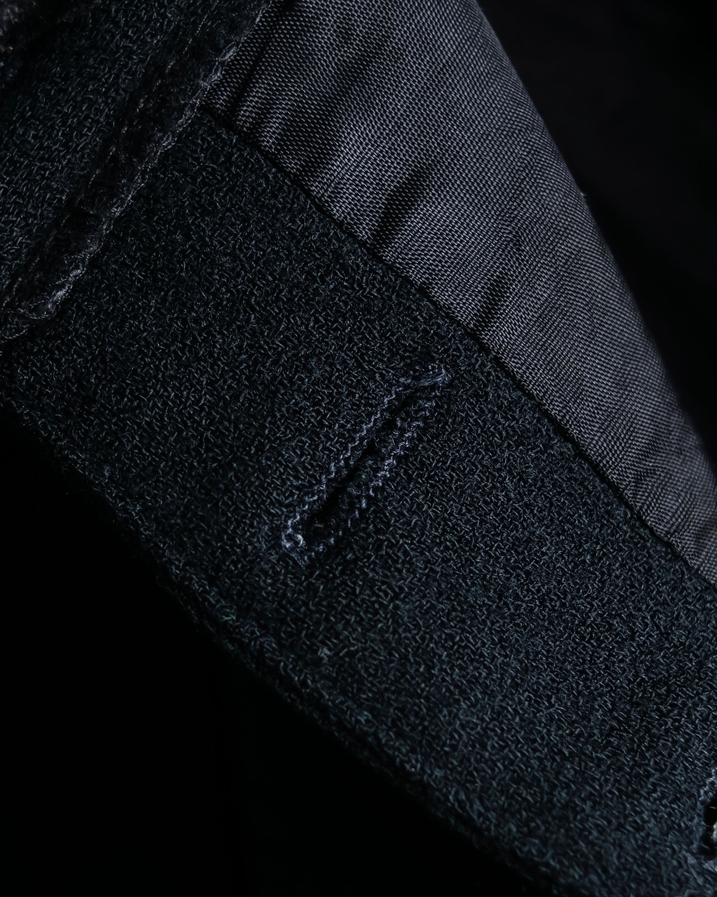 "Christian Dior" Wool draped pleated flared skirt