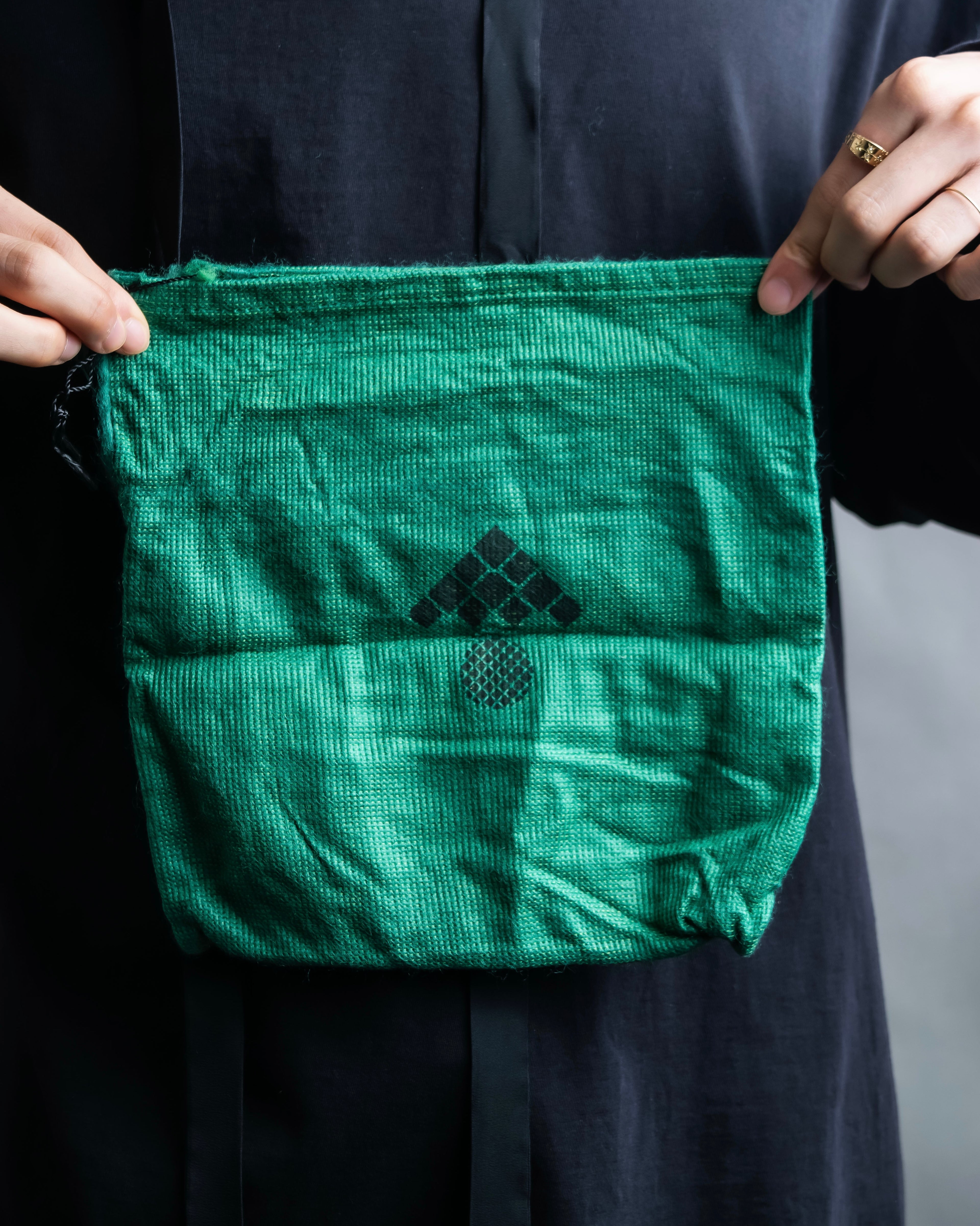 "BOTTEGA VENETA" 2way logo plate nylon bag