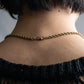 “Christian Dior” beautiful thick gold chain necklace