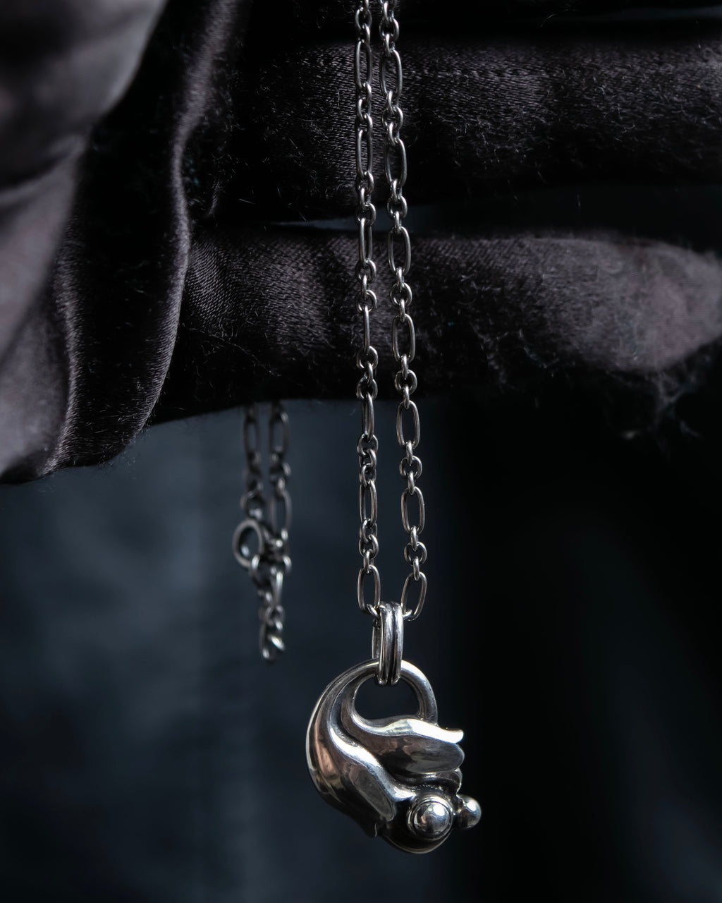 "GEORG JENSEN" Lily of the valley motif earrings