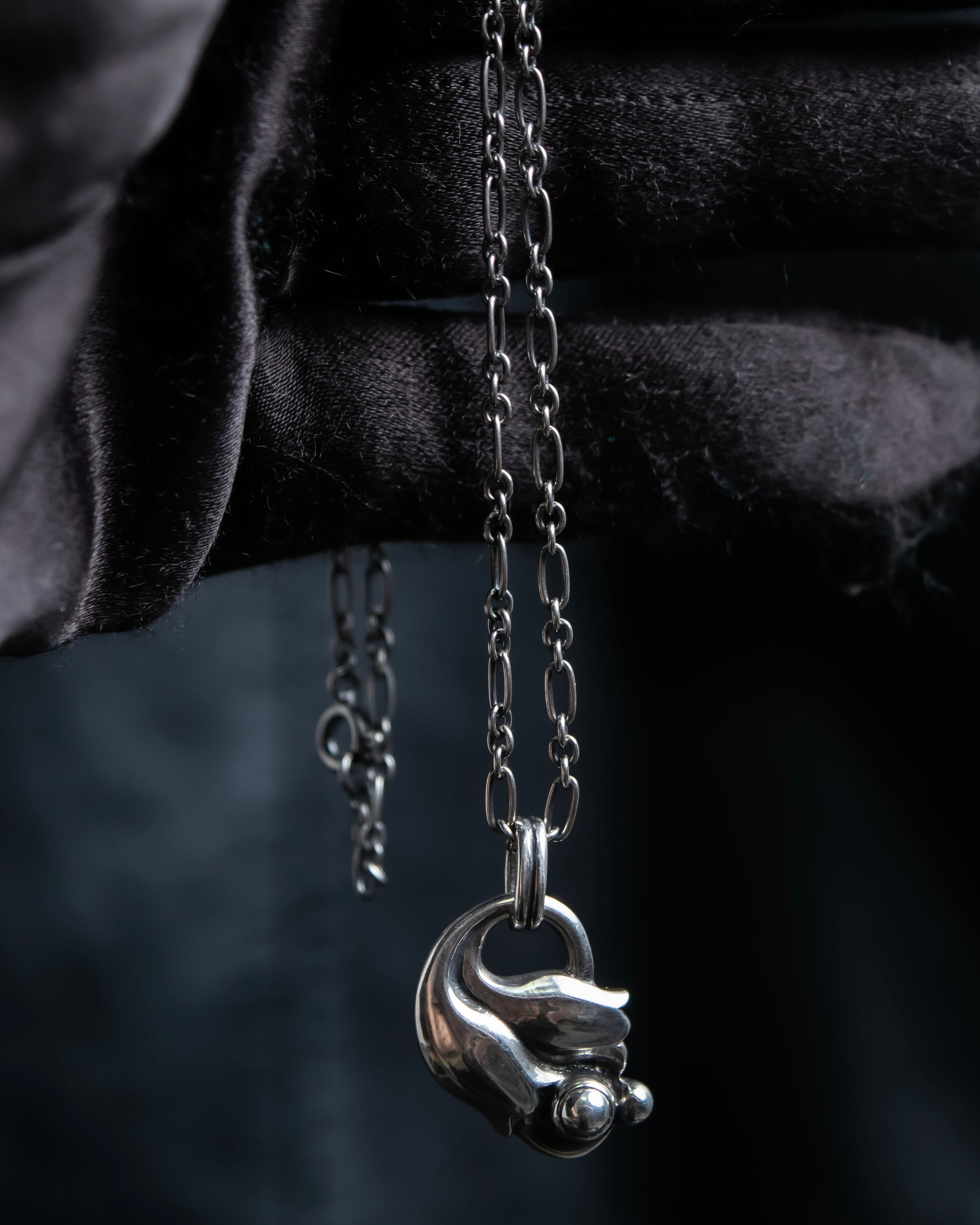 "GEORG JENSEN" Lily of the valley motif earrings