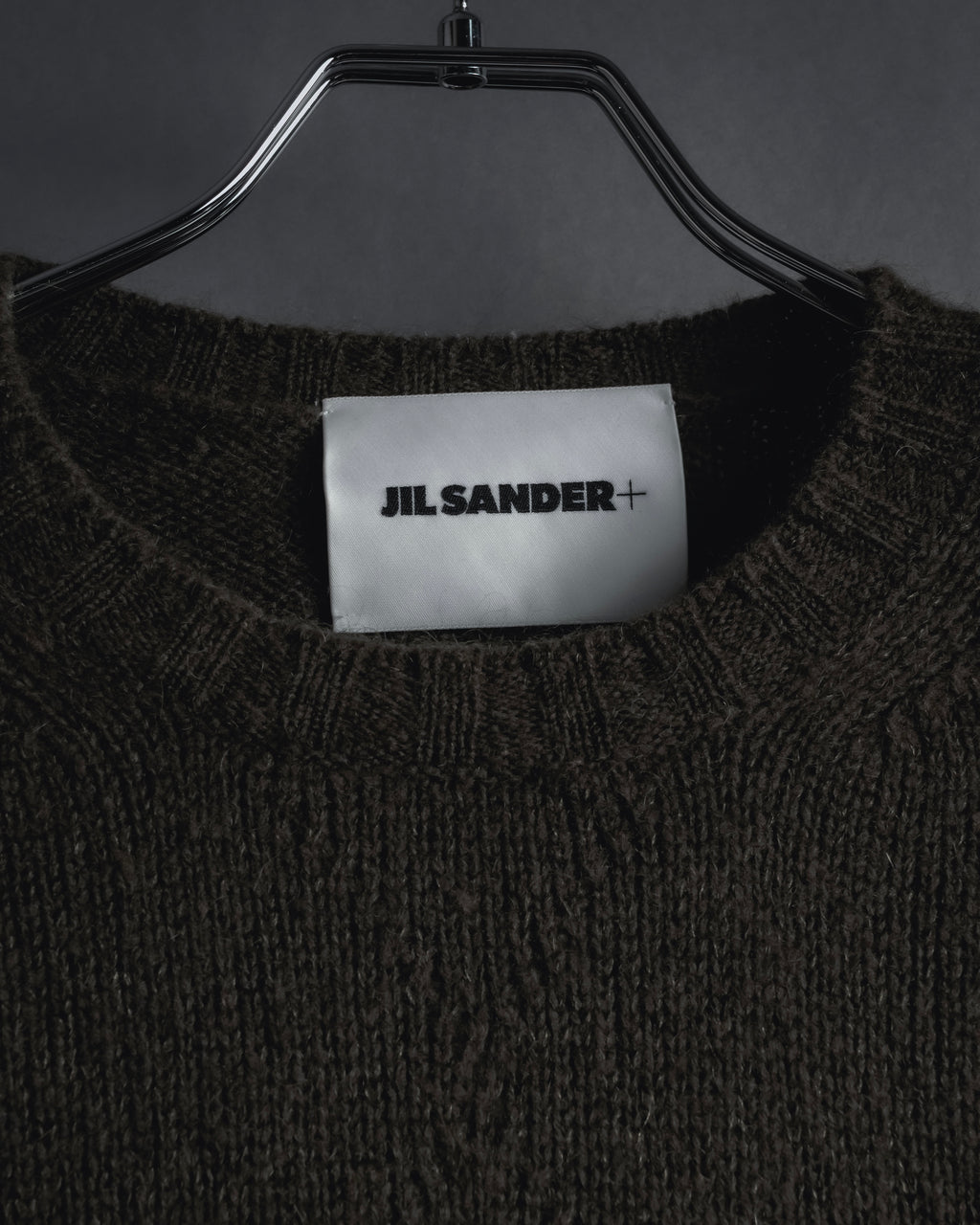 "Jil Sander+" 24AW Soft brushed crew neck knit