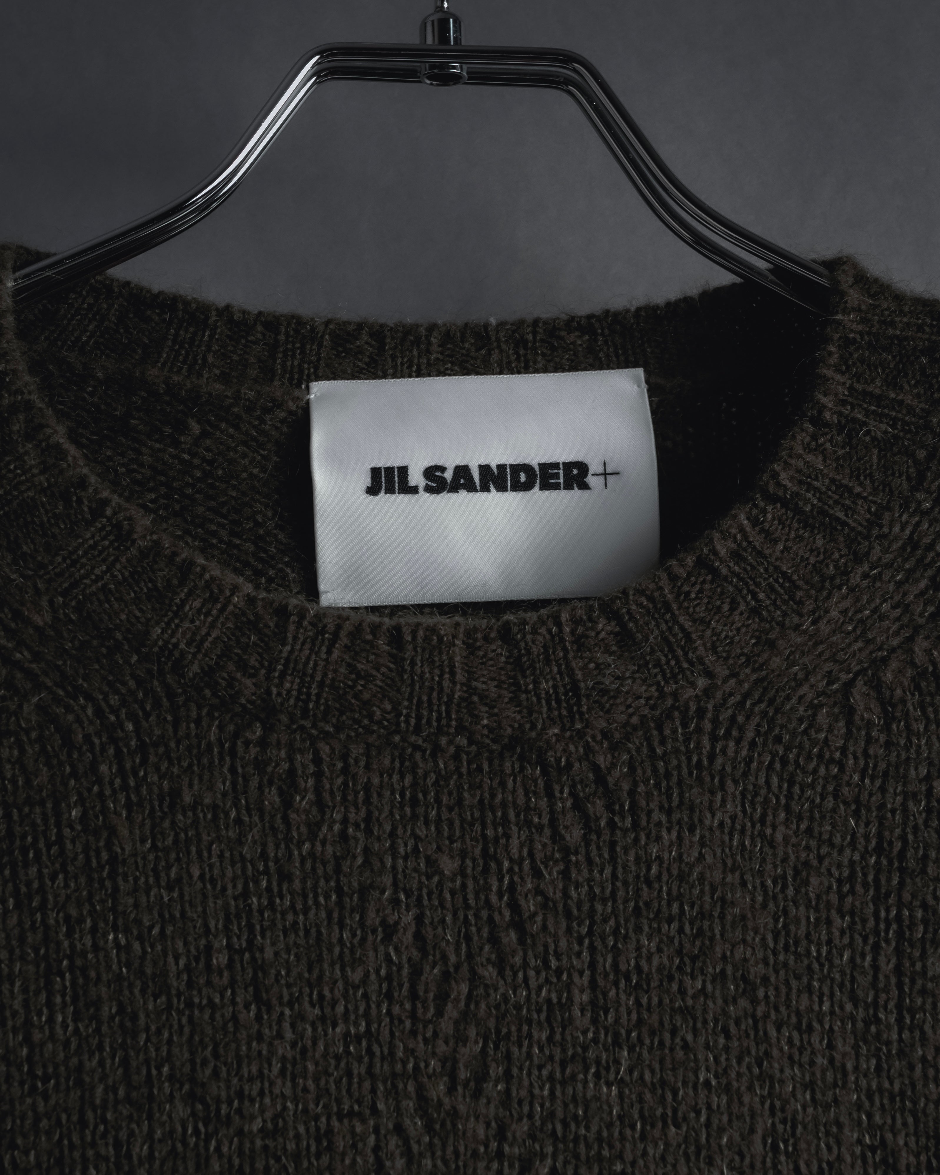 "Jil Sander+" 24AW Soft brushed crew neck knit