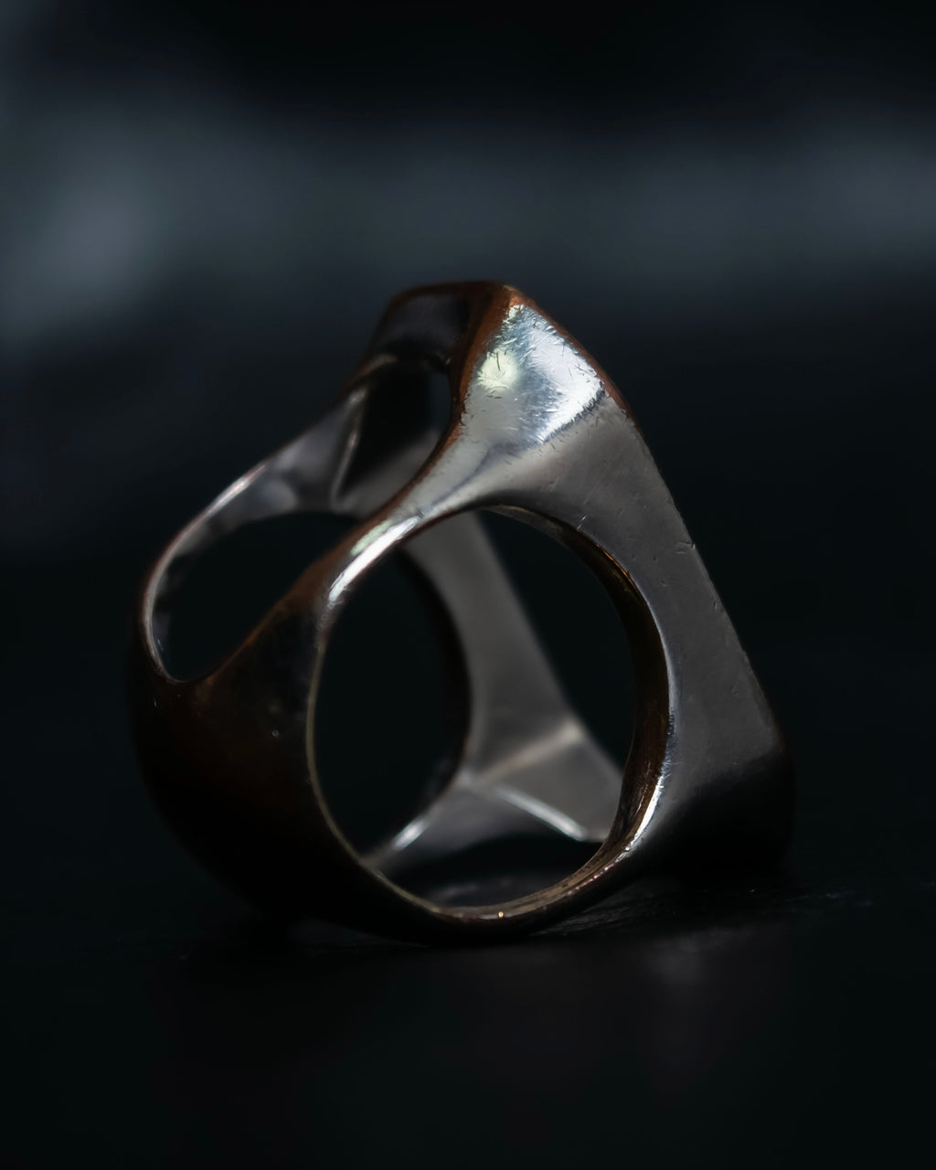 "Maison Margiela" octagon designed 2-way ring