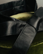 "HOXTON BOUTIQUE" 00's-10's Pebbled leather scarf belt