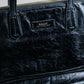 "BALLY" Textured leather horizontal handbag