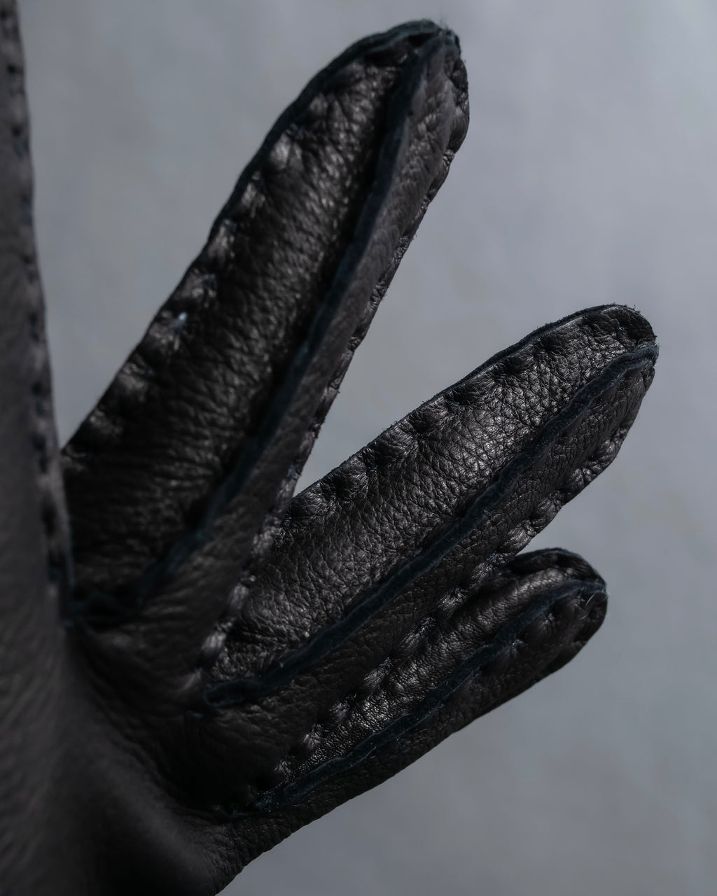 "Antonio Murolo" Deerskin signature leather gloves