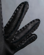 "Antonio Murolo" Deerskin signature leather gloves
