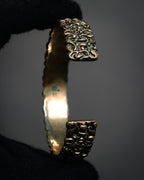 “GUCCI” 2010’s organic relief cuff bracelet