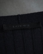 "LOEWE" Fine-Ribbed Button-Front Knit Cardigan