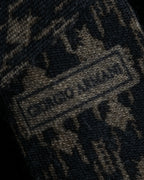 "ARMANI COLLEZIONI" Houndstooth wool necktie