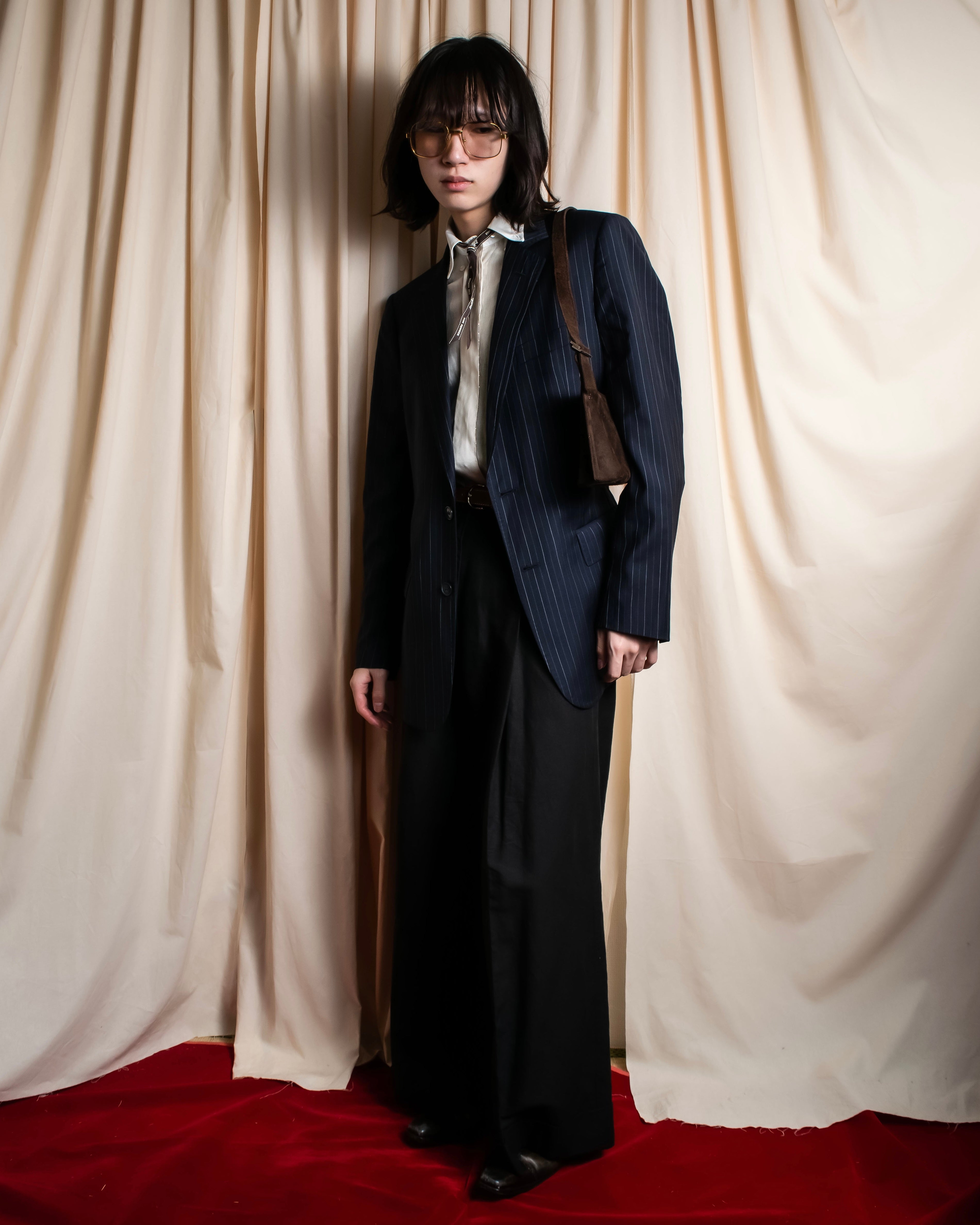 "Dolce & Gabbana" Pinstripe wool tailored jacket