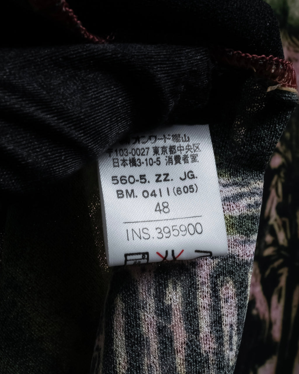 “Jean Paul Gaultier” Printed portrait large scarf