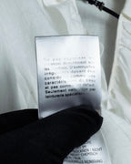 "GUCCI" Michele period ruffle round collar linen pullover shirt