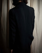 "GUCCI" Three-dimensional lapel design draped tailored jacket