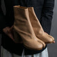 "MAISON MARGIELA" Calf leather beige color tabi boots