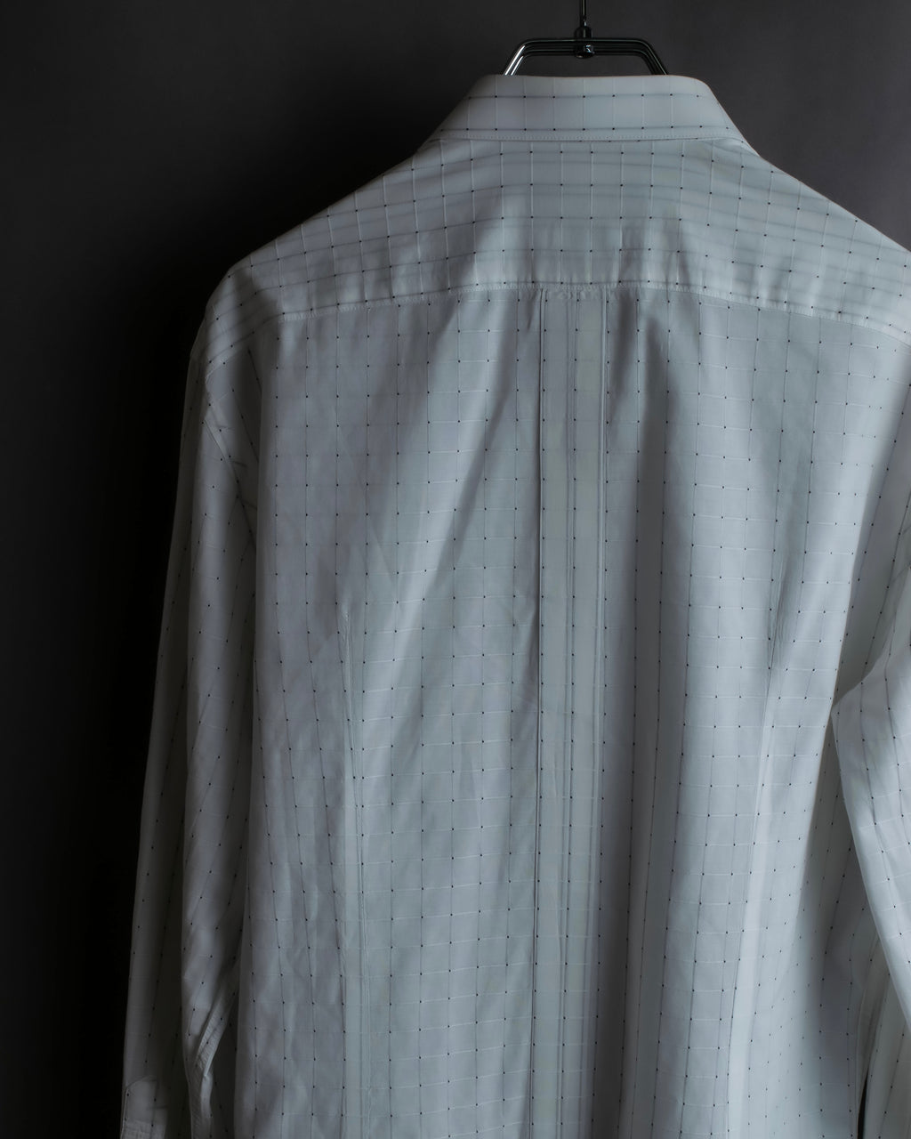 "Dolce & Gabbana" Grid stitch broadcloth shirt