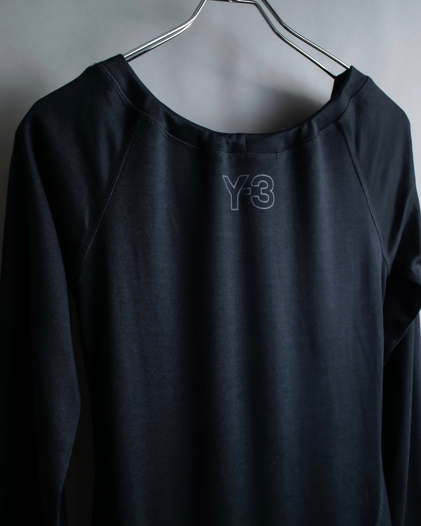 "Y-3" Drawstring switching design pullover