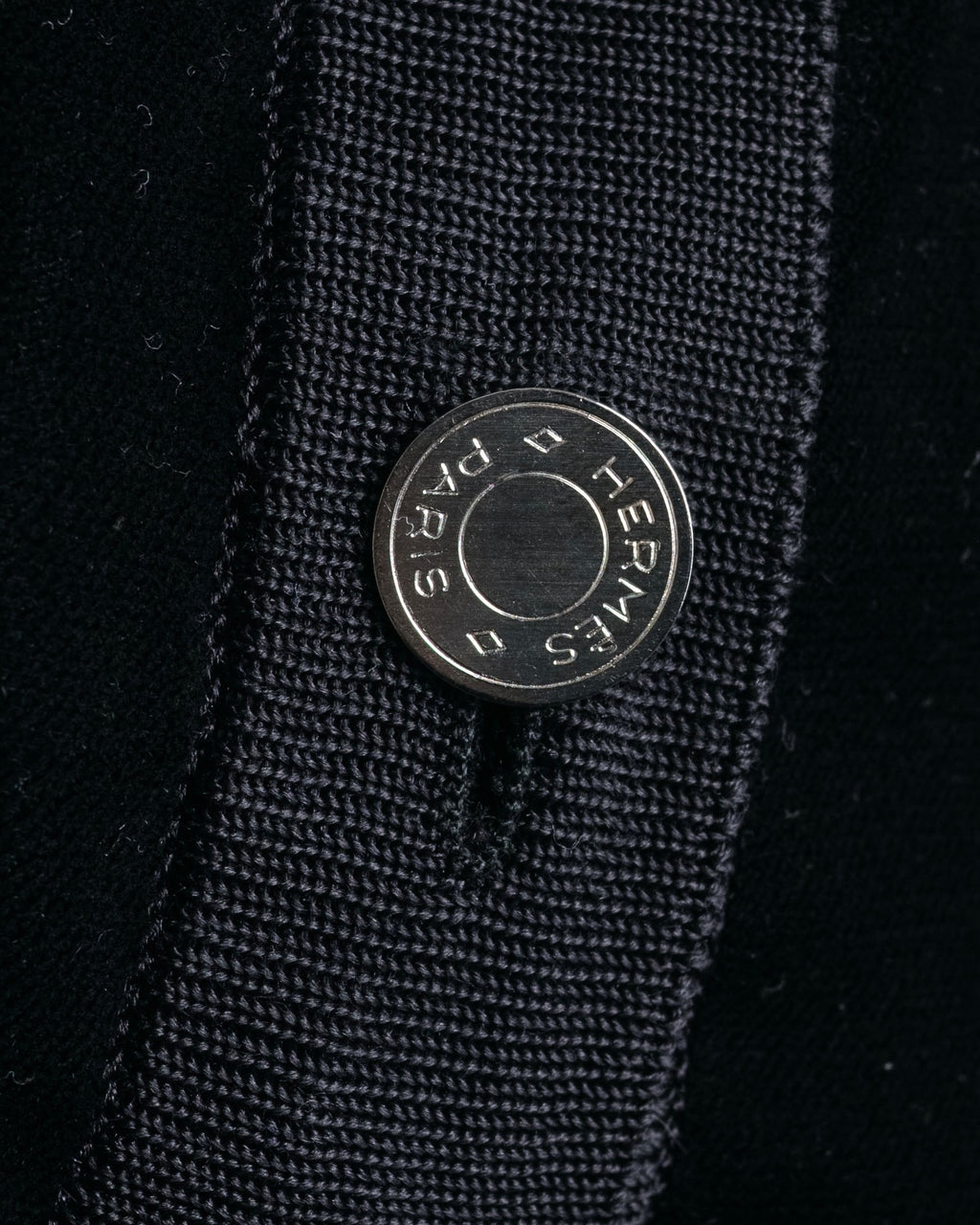 –SPECIAL– “HERMES” 90’s-00’s Contrast material serie button shirt cardigan