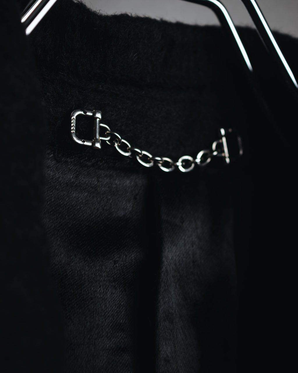 –SPECIAL– "GUCCI" 09-12’s Classically tailored llama-blend Chesterfield coat