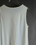 "LIMI feu" Asymmetrical hem cut sleeveless dress