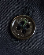 "HERMES" Gaultier period twisted sleeve cotton shirt