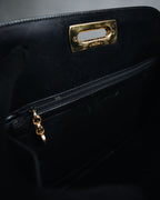 "Salvatore Ferragamo" 90’s Iconic gancini chain shoulder bag