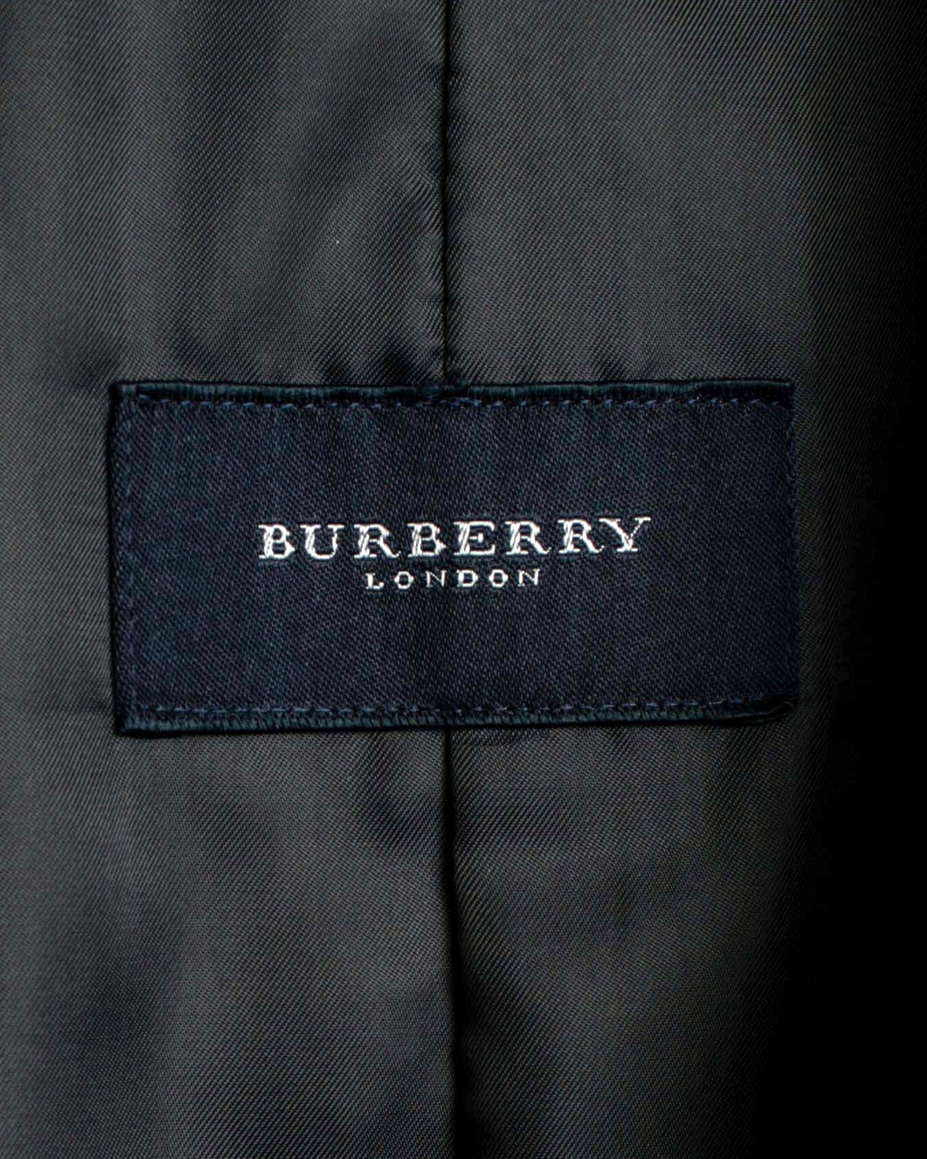 "BURBERRY" Thick wale corduroy oversized tailored jacket