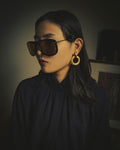 –SPECIAL– "GUCCI" 70's-80's Oversized aviator sunglasses