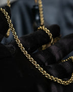 “Christian Dior” beautiful thick gold chain necklace