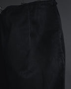 "DRIES VAN NOTEN" 10’s cupro-cotton satin long skirt