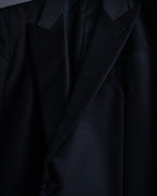 "YVES SAINT LAURENT" Strongly tailored shaped wool set up