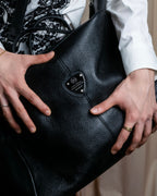 "ATAO" Gravity series grained leather 2way bag