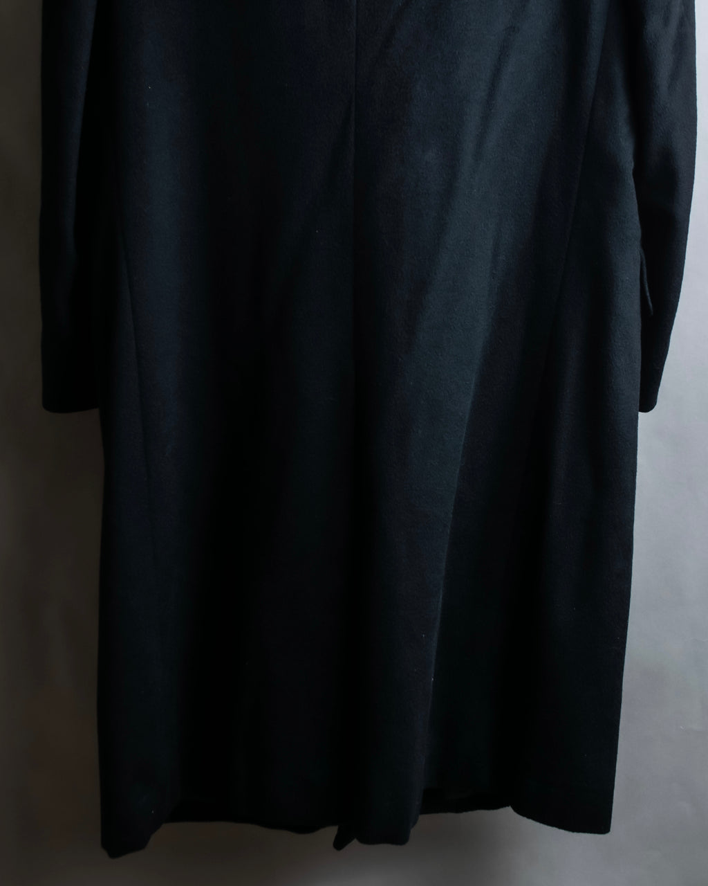 "MONSIEUR GIVENCHY" Double-breasted cashmere blend chesterfield coat