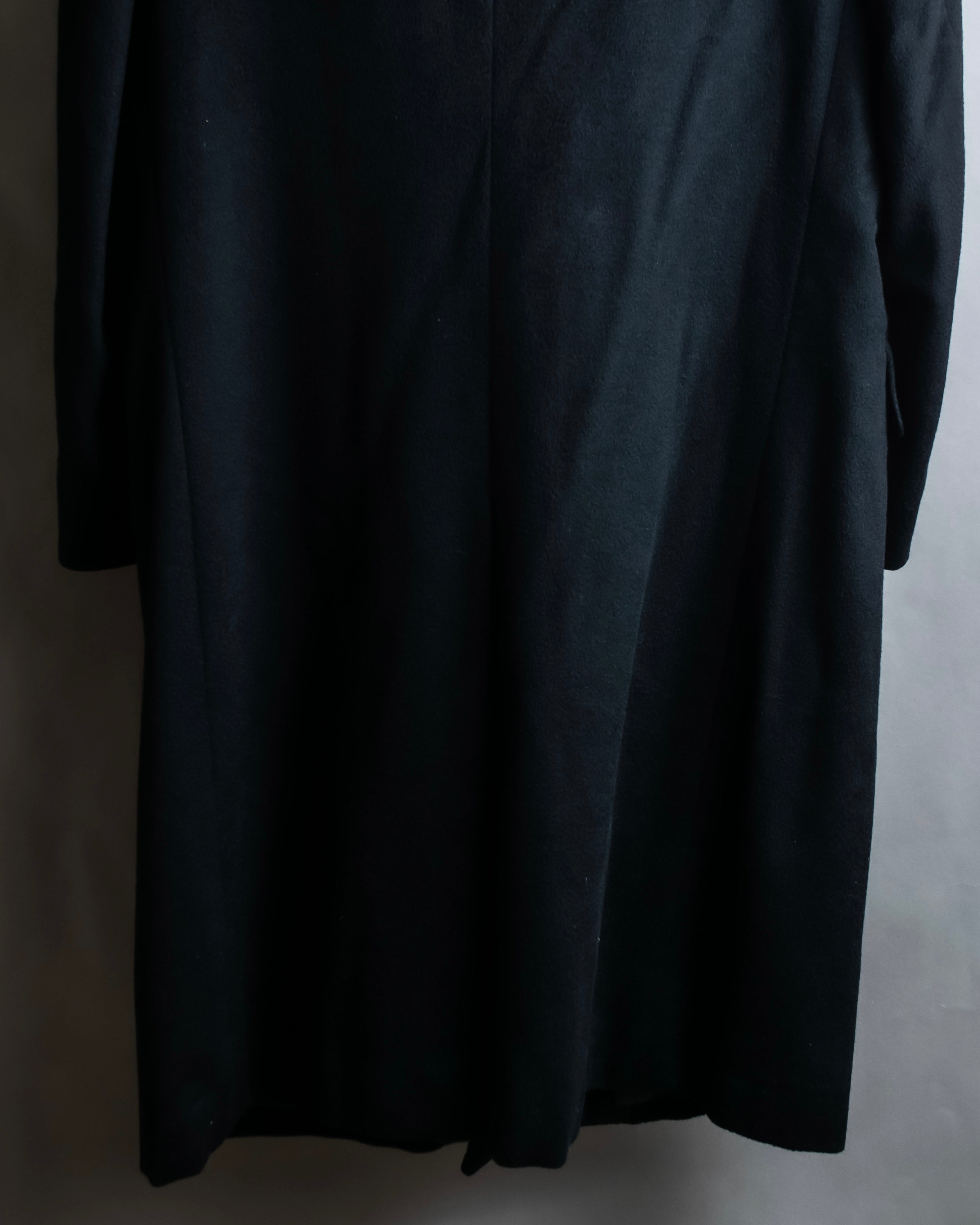 "MONSIEUR GIVENCHY" Double-breasted cashmere blend chesterfield coat