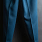 "DRAWER" Beautiful light blue tapered silhouette slacks