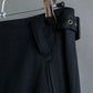 "JEAN PAUL GAULTIER" Asymmetric front＆rear design maxi length wool skirt