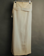 "Y's" 80's-early 90's Relaxed tailored wool skirt suit