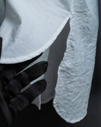 "LOEWE" Asymmetrical waist ribbon design long shirt